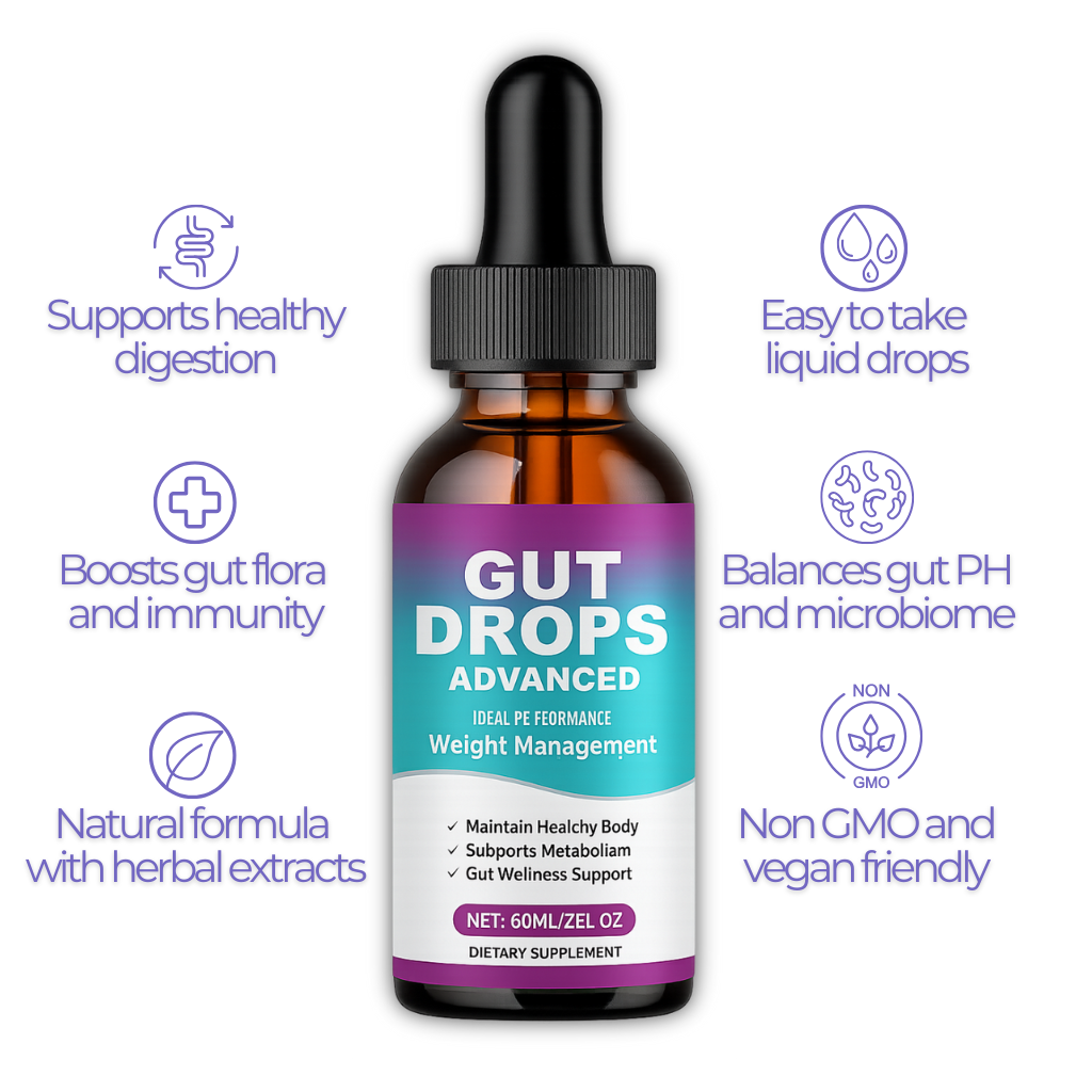Glow Hygiene® Gut Health Drops